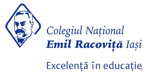 head of Emil Ravocita and written name of the school