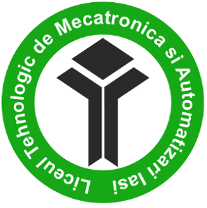 round green logo of the school